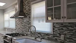 Mətbəx Fotoşəkilində Önlük Kimi Mozaika