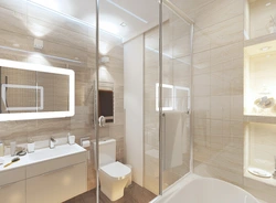 Tualet dizayn duş kabinə olmadan hamam