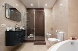 Bath without toilet design shower stall