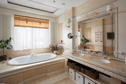 Modern bathtub design with window