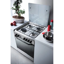 Kitchen renovation photo with gas stove