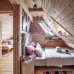 Cottage bedroom interior