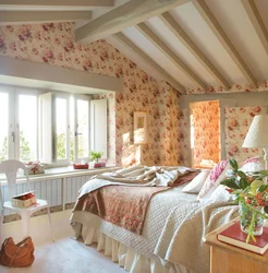 Cottage bedroom interior
