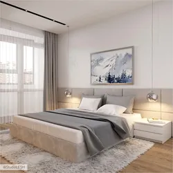 Bedroom interior minimalism modern