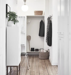 Scandinavian Hallway Design Photo