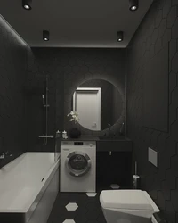 Bathroom and toilet renovation design in Khrushchev
