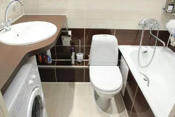 Bathroom and toilet renovation design in Khrushchev