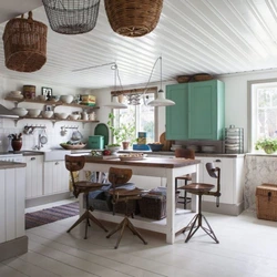Country kitchen interior