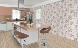 What wallpaper to use in the kitchen photo options