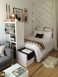 All in one bedroom and living room photo