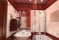 White Bathroom Design In Khrushchev