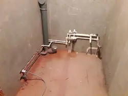 Фота разводкі ваннага пакоя