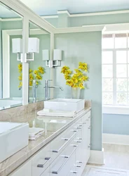 Combination Of Gray In The Bathroom Photo