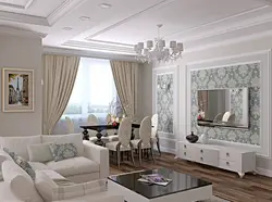 Living room furniture in neoclassical style photo