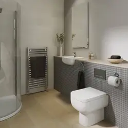 Combined bathroom design