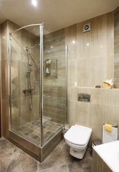 Bathroom with cabin design photo