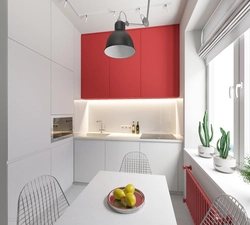 Kitchen design project 3 sq m