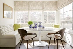 Design of upholstered furniture in the kitchen