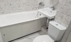 Bathroom renovation with tiles cheap photo