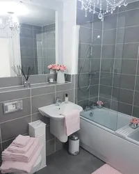 Kafel ilə vanna otağı təmiri ucuz foto