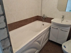 Bathroom renovation with tiles cheap photo