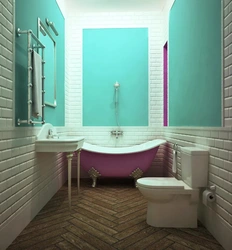 Bathroom interior color photo