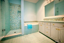Bathroom interior color photo