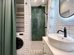 Bathroom room 2 m design photo