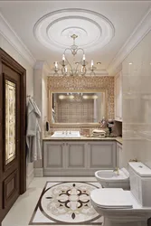 Neoclassical bathroom design