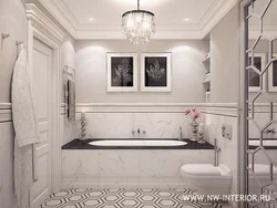 Neoclassical bathroom design