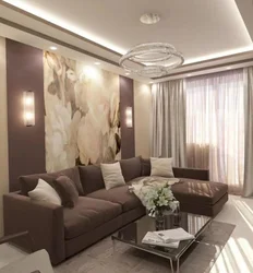 Living room 10 m interior photo