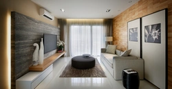 Living room interior is beautiful and inexpensive