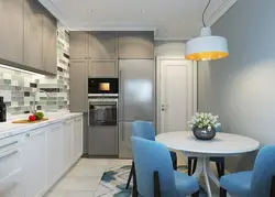 Kitchen design and layout 10 sq.