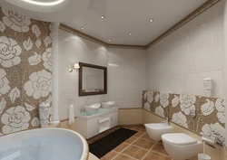 Photos of suspended ceilings in the bathroom