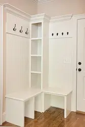 Hallway corner interior design