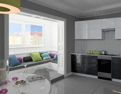 Photos of beautiful kitchen balconies