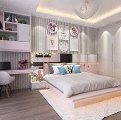 Small Bedroom For A Teenage Girl Photo