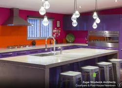 Ошхона Lilac Сафед Дар Дохили