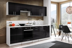 Photos of straight kitchens