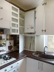 Corner Kitchens With Gas Water Heater Photo Design