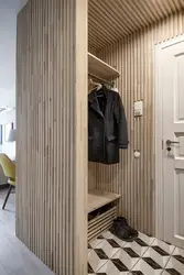 Slatted hallways photos in a modern style