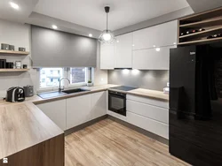 U-Shaped Kitchens Photo In Modern Style