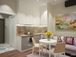 Kitchen project 30 sq m photo