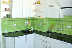 Ventilation corners in the kitchen interior