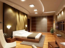 Designer bedroom interior