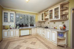 Светлые Угловые Кухни С Окном Фото