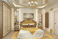 Photo golden bedroom