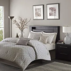 How to beautifully make a bed in a double bedroom photo