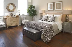 How to beautifully make a bed in a double bedroom photo