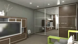 Купе фотосы бар қонақ бөлмесінің интерьері